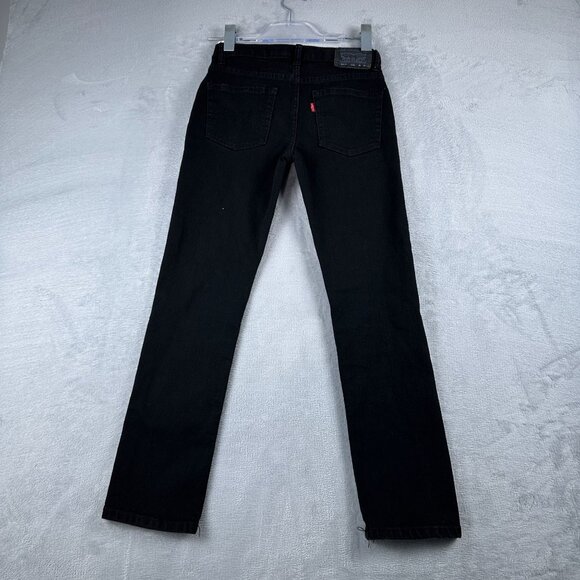 Levi's 511 Skinny Jeans Womens Size 12 Performance Slim Fit Mid Rise Black - Picture 2 of 12